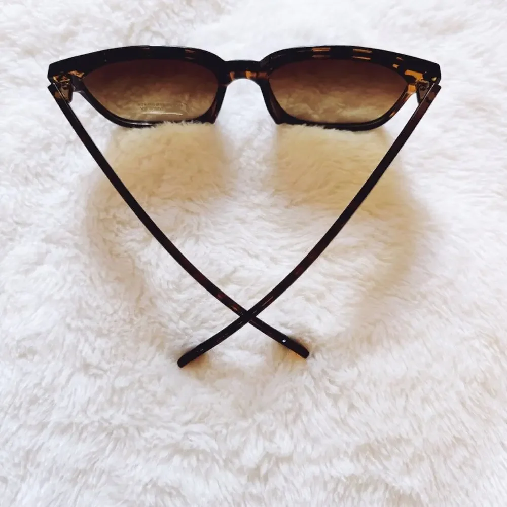 Oliver Tortoise Brown Oversized Chic Sunglasses
